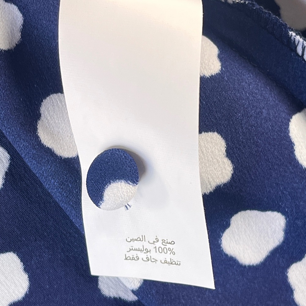 Kate Spade Cloud Dot Midi Dress Womens Size 2 Blue Cali Dreaming OUMU1081 - Picture 10 of 14